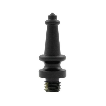 DELTANA DSST19 Steeple Cabinet Finial Paint Black, 10PK DSST19-XCP10